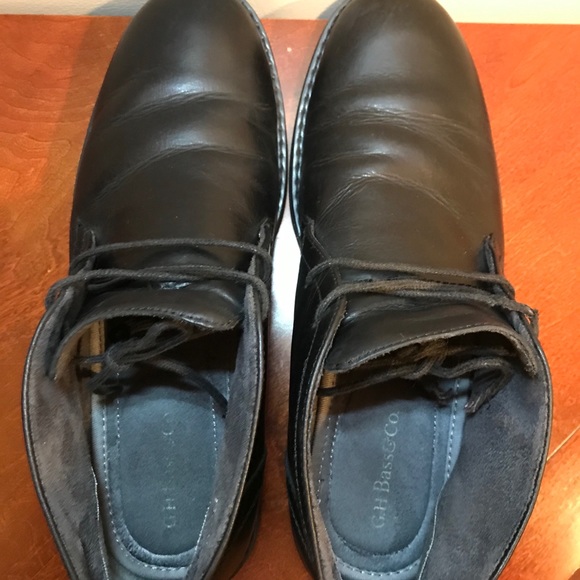 Mens Sz 9.5 G.H. Bass&Co Topher Black Chukka Boots main image 4